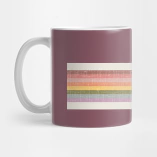 1970s Rainbow with flowers Mug